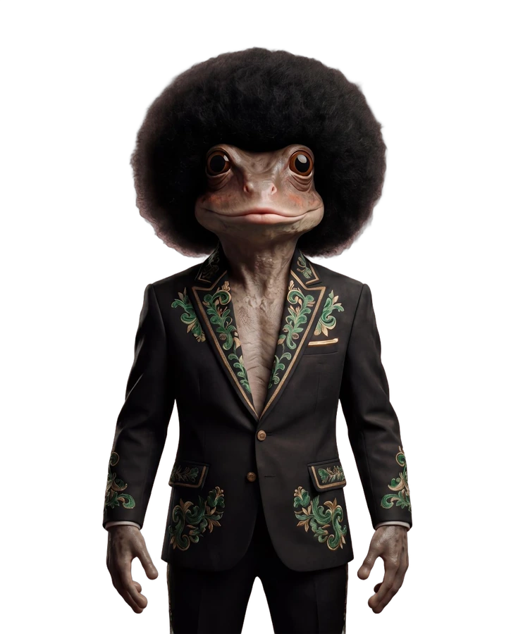 O Sapo, de guitarra
